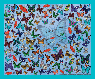 Walli-Kids activity-posters
How many butterflies can you find?